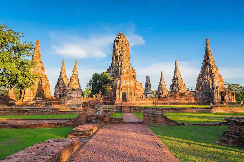 Le parc historique d'Ayutthaya