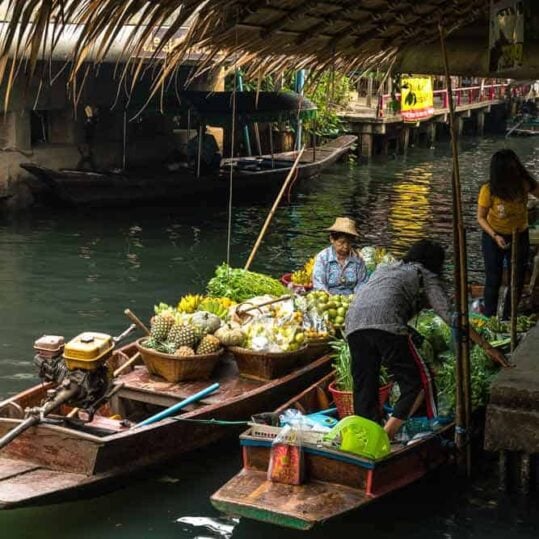 excursion demi journee marche flottant Khlong Lat Mayom 2