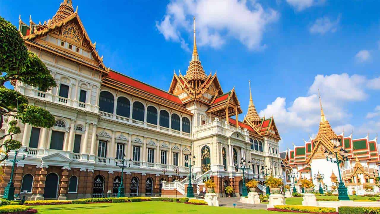 l'histoire du palais royal de Bangkok
