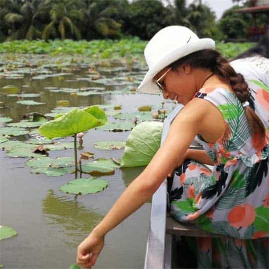 Excursion klong ferme orchidees ferme lotus guide francophone bangkok