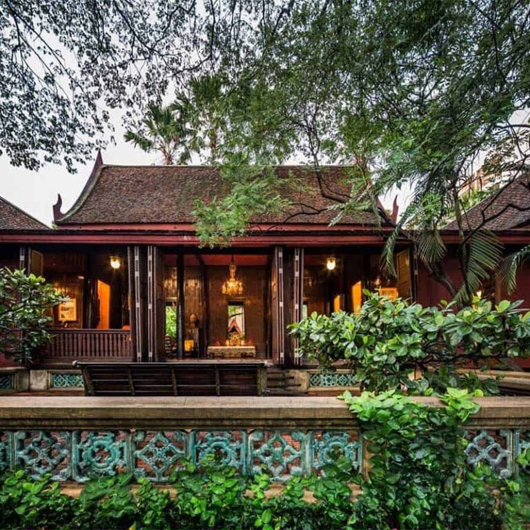 la maison de Jim Thompson - destination bangkok