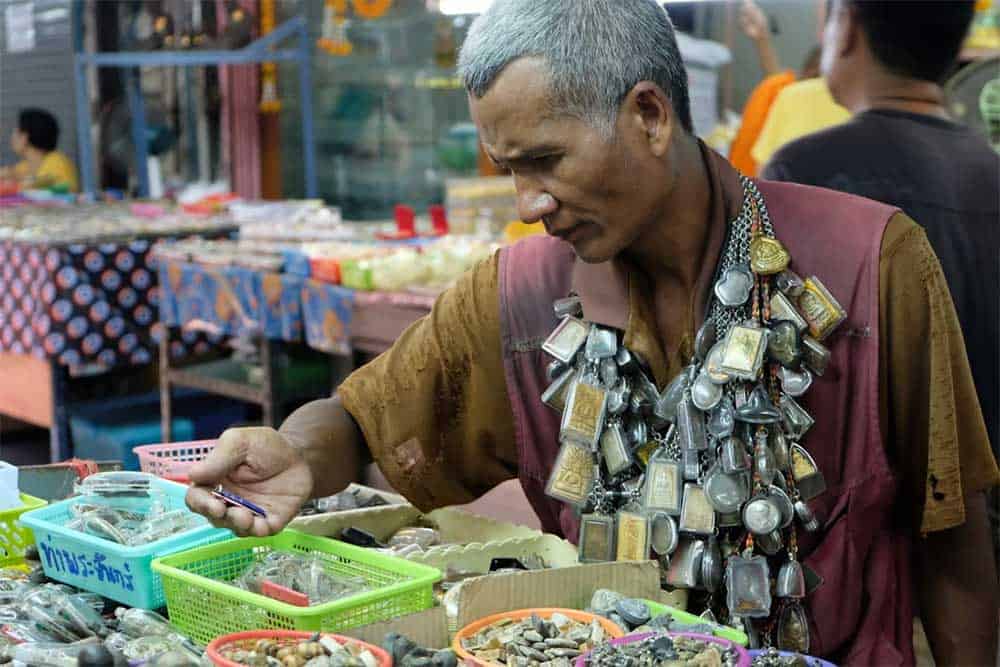 Le marché aux amulettes - Bangkok - Excursion avec guide francophone