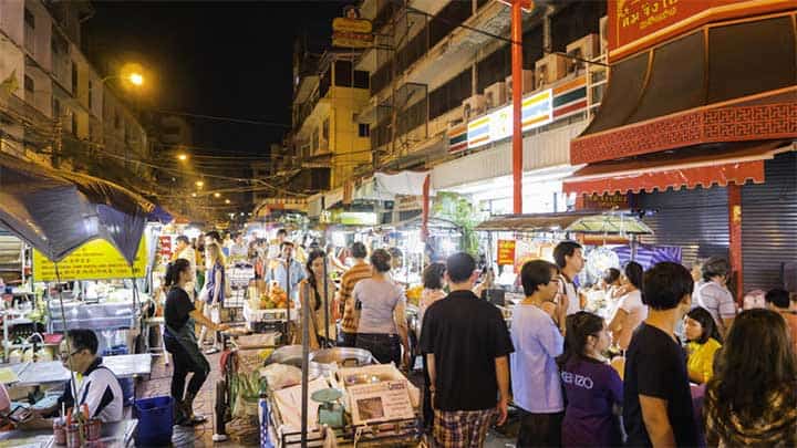 marche de nuit chinatown bangkok