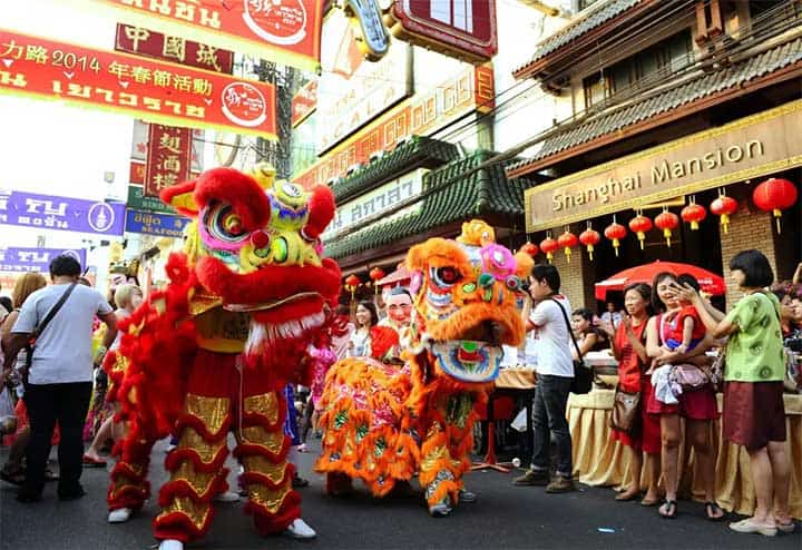nouvel an chinois chinatown bangkok