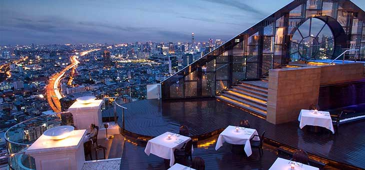 Breeze rooftop bar Bangkok