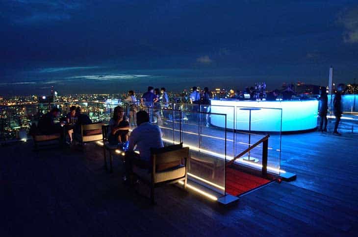 Octave rooftop lounge bar