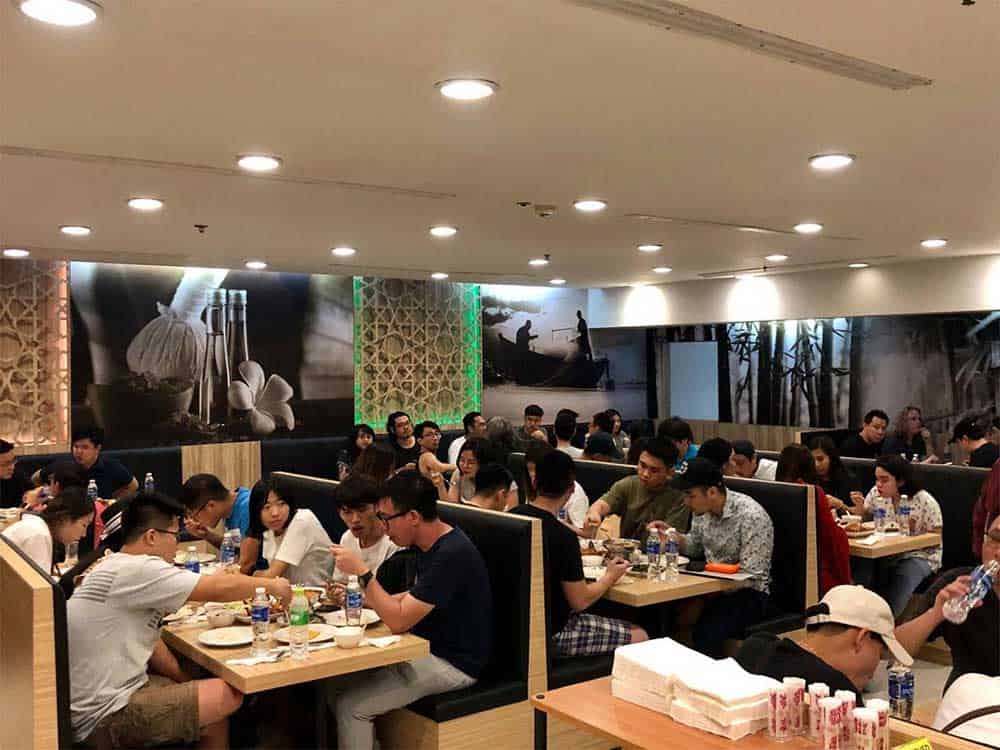 diversité culinaire au mbk bangkok