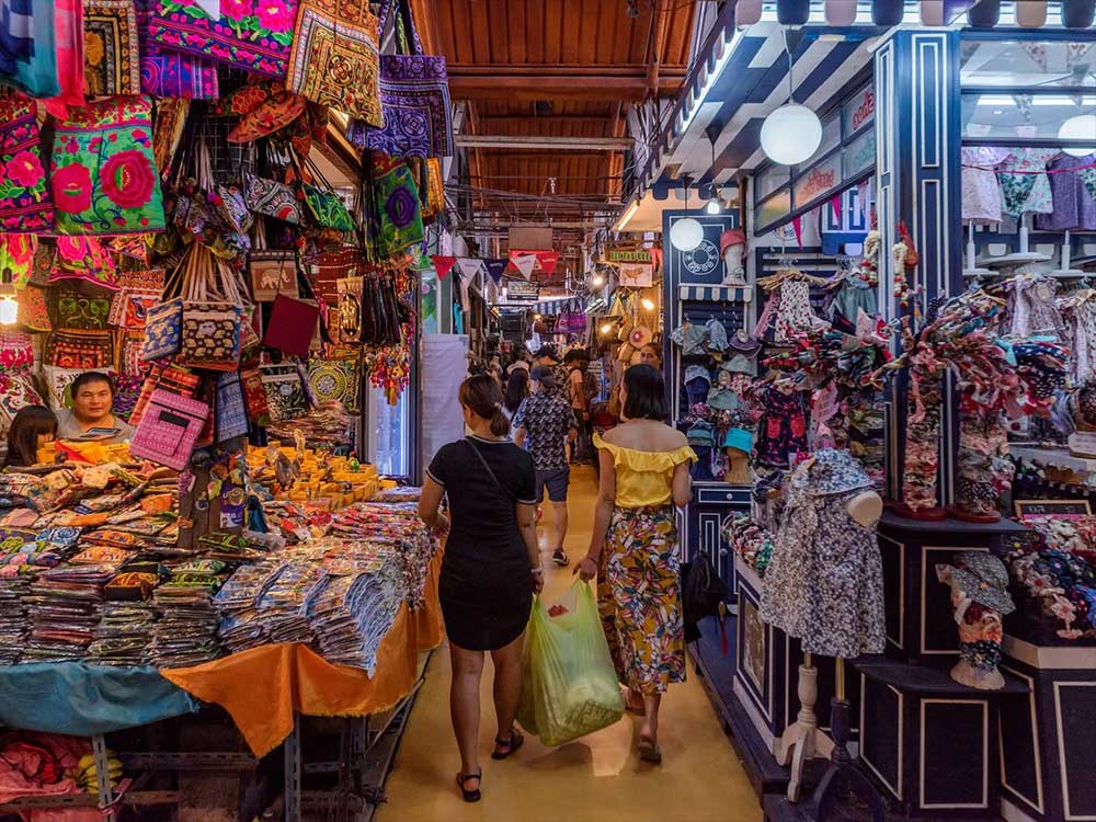 une allée du chatuchak market